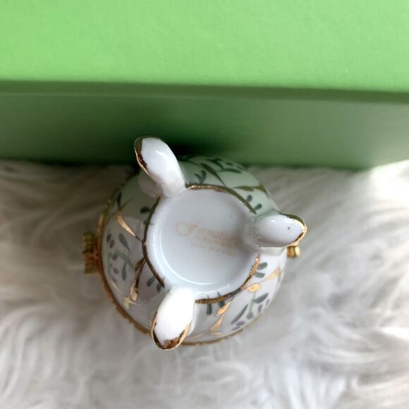 FORMALITIES by Baum Bros egg handpainted 10K gold trim - Picture 6 of 13